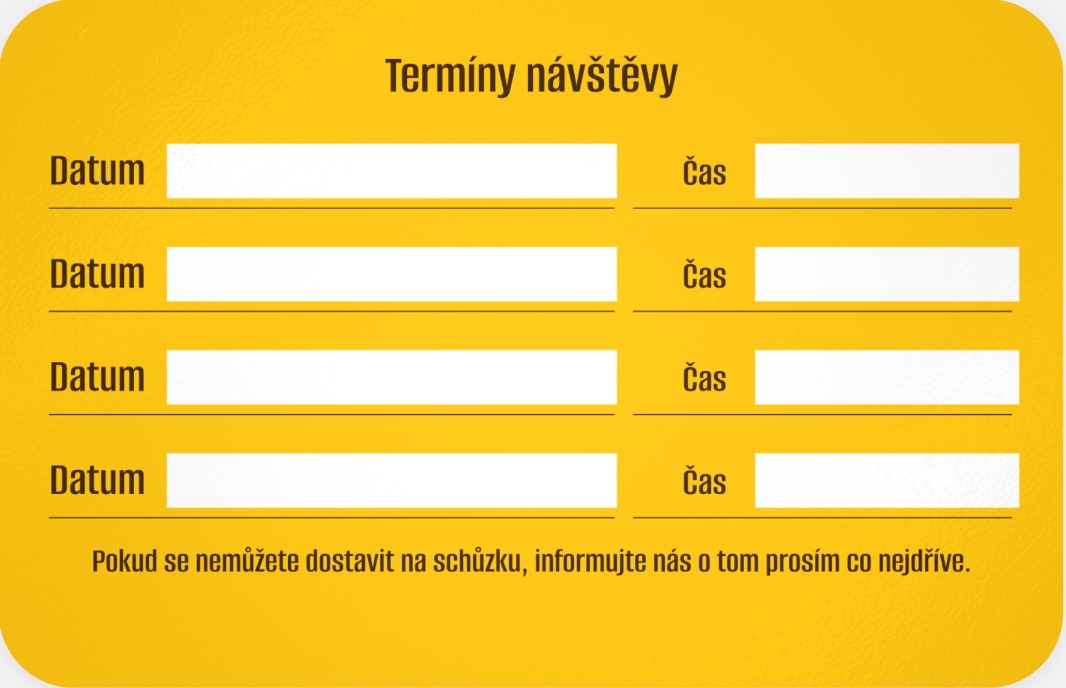 LESKLÁ VIZITKA