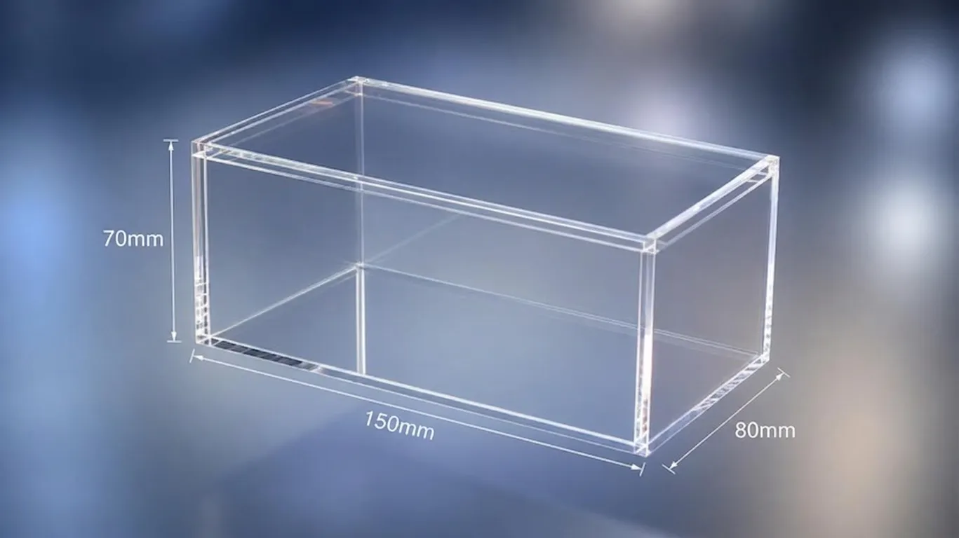 Vitrína 2mm (150 x 80 x 70)