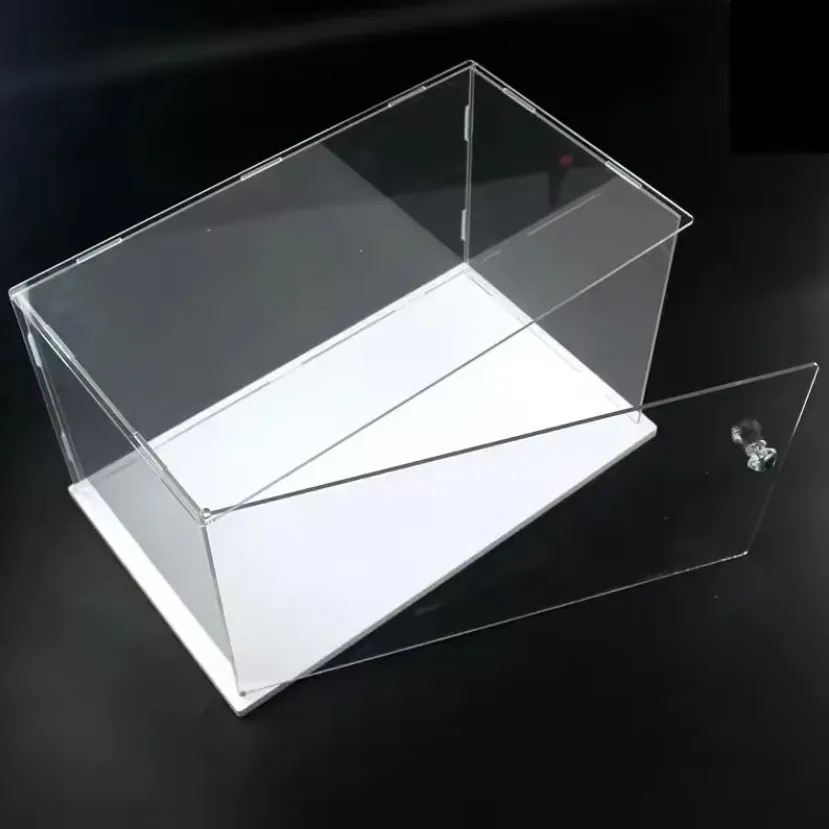 Plexisklová vitrína na modely 3mm (480x480x300)DV