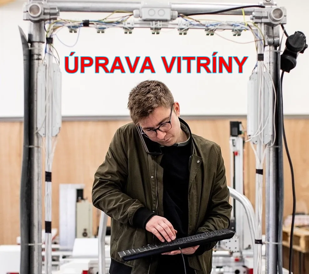 ÚPRAVA VITRÍNY