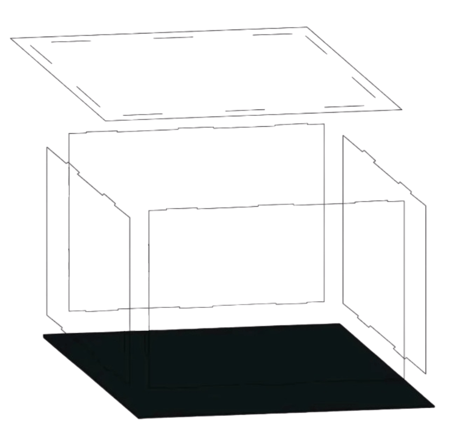 Plexibox 2mm (250 x 300 x 180)
